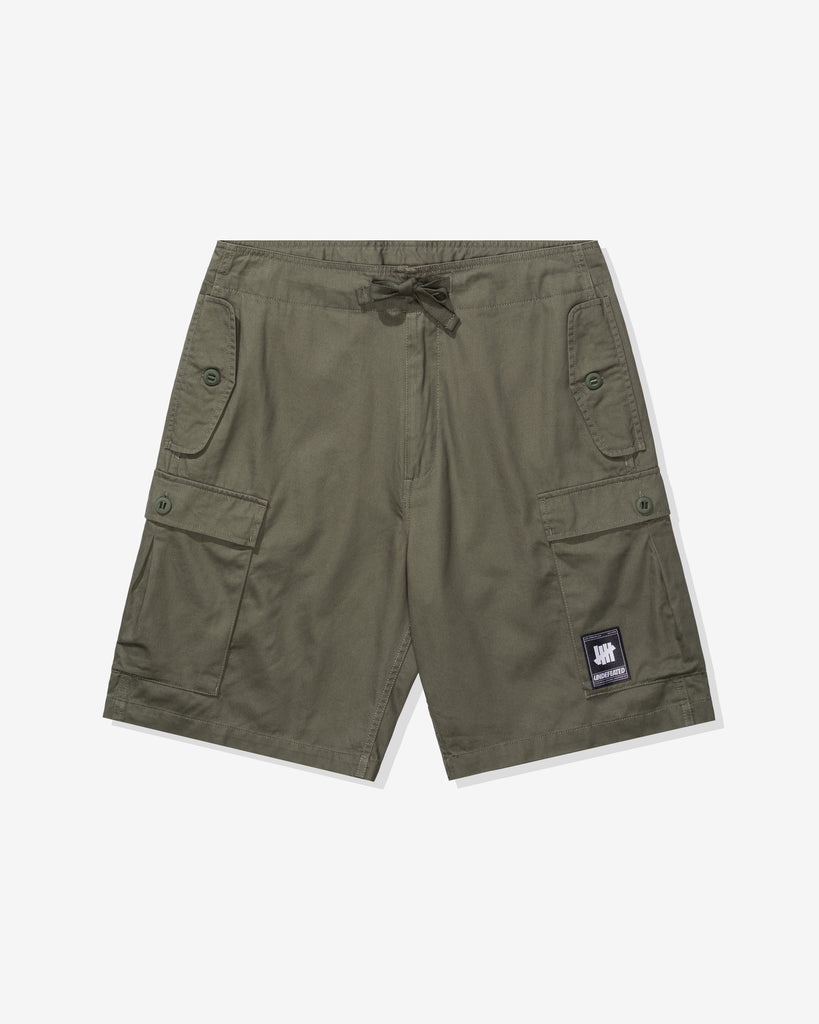 UNDEFEATED CARGO SHORT DEEP LICHEN