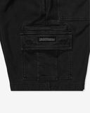 UNDEFEATED CARGO SWEATSHORT - BLACK