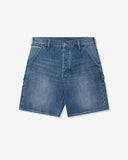 FA26 UNDEFEATED SELVEDGE CARPENTER SHORT - MEDIUM WASH