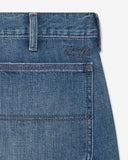FA26 UNDEFEATED SELVEDGE CARPENTER SHORT - MEDIUM WASH