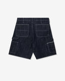 FA26 UNDEFEATED SELVEDGE CARPENTER SHORT - RAW INDIGO
