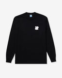 UNDEFEATED BLACKTOP L/S TEE BLACK