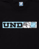 UNDEFEATED BUMPER STICKER S/S TEE - BLACK