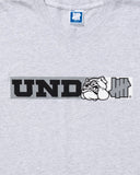 UNDEFEATED BUMPER STICKER S/S TEE - HEATHER GREY