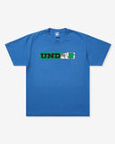 UNDEFEATED BUMPER STICKER S/S TEE - ROYAL BLUE