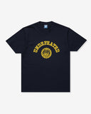 UNDEFEATED HO25 CREST S/S TEE - NAVY