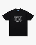 UNDEFEATED SP26 CREW S/S TEE-BLACK