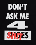 UNDEFEATED HO25 DON'T ASK L/S TEE - BLACK