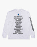 UNDEFEATED HO25 DON'T ASK L/S TEE - WHITE