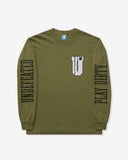 UNDEFEATED FORCES L/S TEE - OLIVE