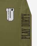 UNDEFEATED FORCES L/S TEE - OLIVE