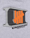 UNDEFEATED HO25 I-BAR S/S TEE - HEATHER-GREY