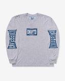 UNDEFEATED HO25 KNOCKOUT L/S TEE - HEATHER-GREY