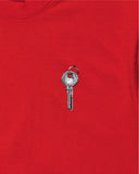 UNDEFEATED LOCK S/S TEE RED