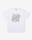 UNDEFEATED MISTER CARTOON S/S TEE - WHITE