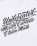 UNDEFEATED MISTER CARTOON S/S TEE - WHITE