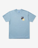 UNDEFEATED MOTO S/S TEE SKY BLUE