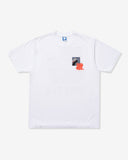 UNDEFEATED MOTO S/S TEE WHITE