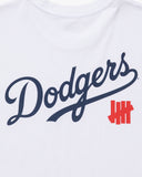 UNDEFEATED X NE X DODGERS STACKED LOGO S/S TEE - WHITE