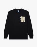 UNDEFEATED SP26 OE L/S TEE-BLACK