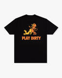 UNDEFEATED HO25 PLAY DIRTY S/S TEE - BLACK