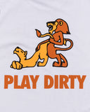 UNDEFEATED HO25 PLAY DIRTY S/S TEE - WHITE