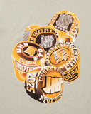 UNDEFEATED RINGS S/S TEE - TAN