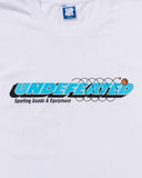 UNDEFEATED HO25 SPIRAL S/S TEE - WHITE