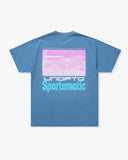 UNDEFEATED SPORTOMATIC S/S TEE CORNFLOWER