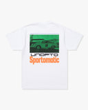 UNDEFEATED SPORTOMATIC S/S TEE WHITE