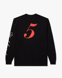 UNDEFEATED SPORTSMAN L/S TEE - BLACK