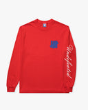 UNDEFEATED SPORTSMAN L/S TEE - RED