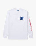 UNDEFEATED SPORTSMAN L/S TEE - WHITE