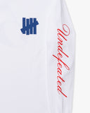 UNDEFEATED SPORTSMAN L/S TEE - WHITE
