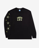 UNDEFEATED HO25 STARS & STRIKES L/S TEE - BLACK