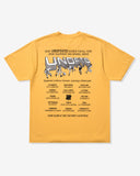 UNDEFEATED TEAM STORE S/S TEE MARIGOLD