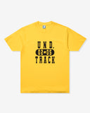 UNDEFEATED TRACK S/S TEE GOLD