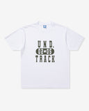 UNDEFEATED TRACK S/S TEE WHITE