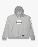 FA26 UNDEFEATED APPLIQUE PULLOVER HOOD - HEATHER GREY