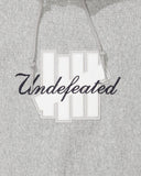 FA26 UNDEFEATED APPLIQUE PULLOVER HOOD - HEATHER GREY