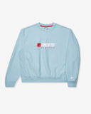 FA26 UNDEFEATED ATHLETICS CREWNECK - LIGHT BLUE
