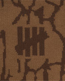 UNDEFEATED HO25 BARK CAMO SWEATER - BROWN