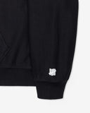 UNDEFEATED SP26 BLOCK LOGO PULLOVER HOOD - BLACK