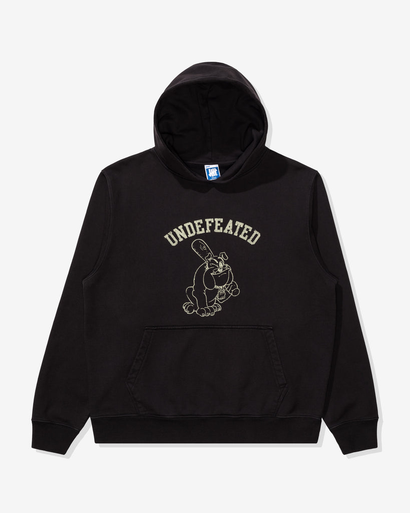 UNDEFEATED BULLDOG PULLOVER HOOD BLACK