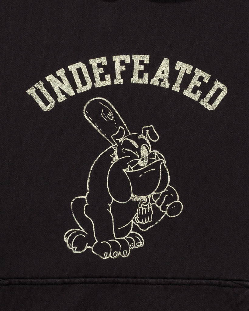UNDEFEATED BULLDOG PULLOVER HOOD BLACK