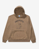 UNDEFEATED BULLDOG PULLOVER HOOD STONE