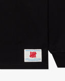 UNDEFEATED CREST L/S RUGBY - BLACK