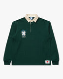 UNDEFEATED FA25 CREST L/S RUGBY-GREEN