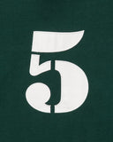 UNDEFEATED FA25 CREST L/S RUGBY-GREEN