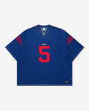 UNDEFEATED SU26 FIVE S/S JERSEY - DARK ROYAL